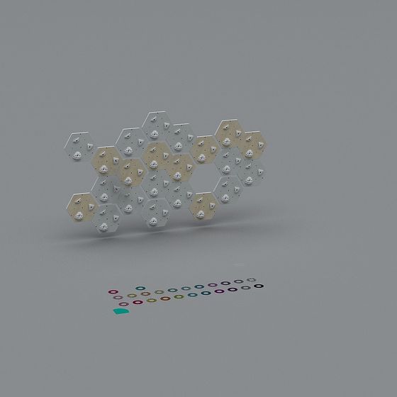 Stunning Hexagonal 3D Model for Creative Projects