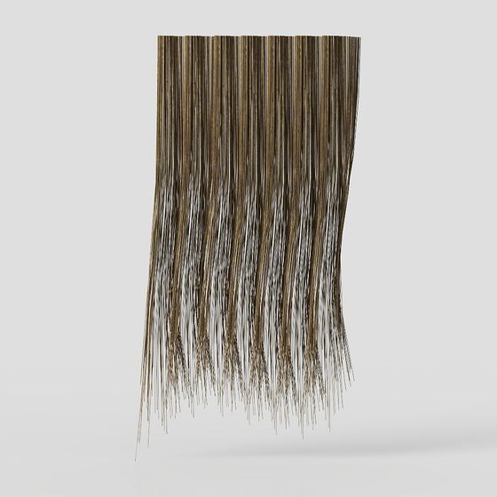 Flowing Light Curtain 3D model