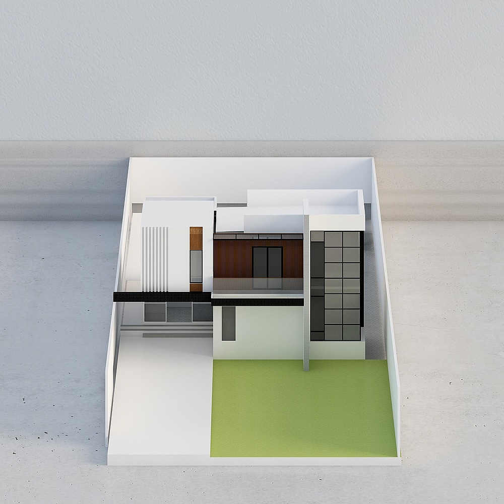 Sketchup-3d 2016-with walls