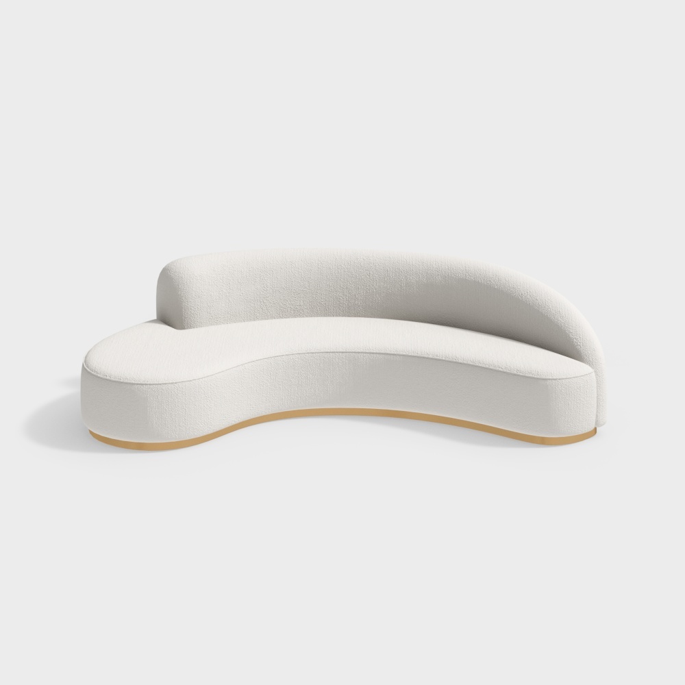 Sofá Curvo 2.3m-P-17-Kashiwa Otro