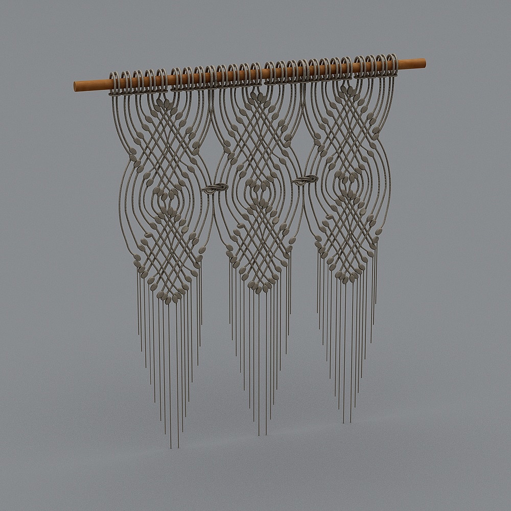 Decor+-+Quadro+Macram&ecirc;+Arcos