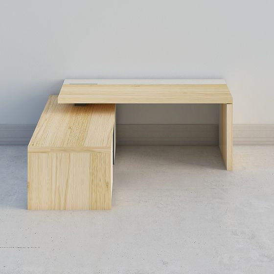 Urban Edge Desk 3D model