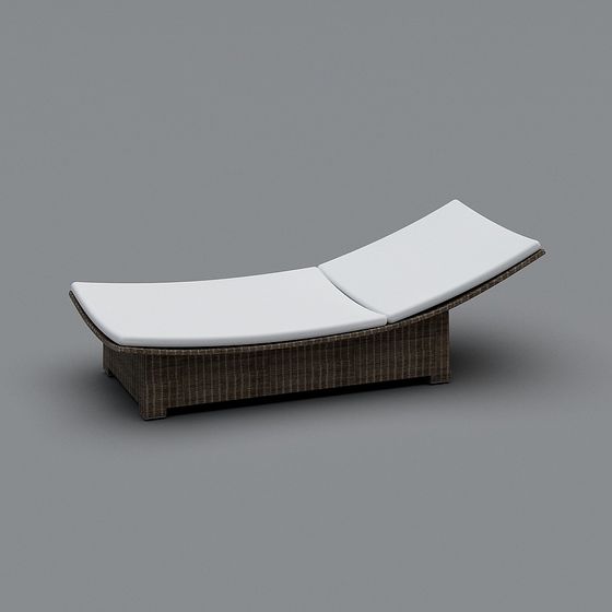 Casual Lounge Chair 3D model for Relaxed Living