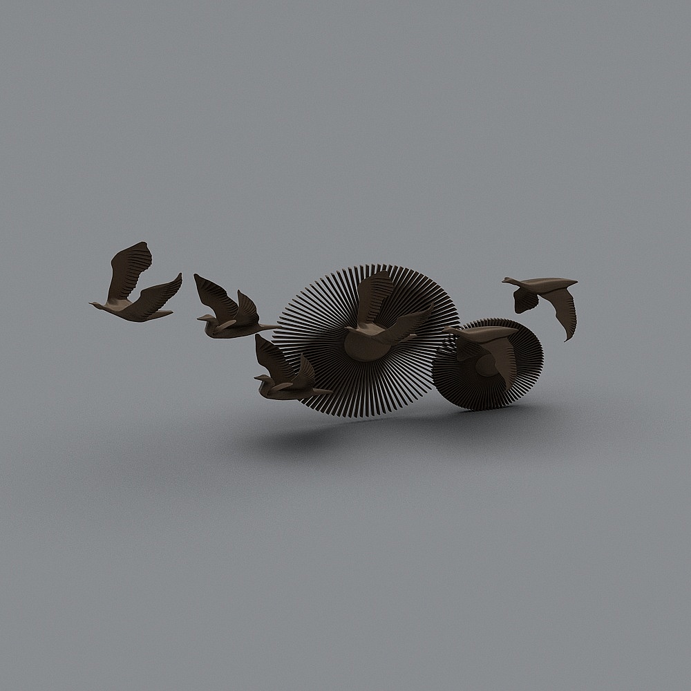 Flight Dance 3D Model