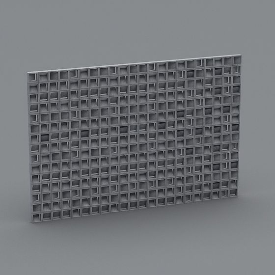 City Grid 3D model - A Modern Creative Oasis