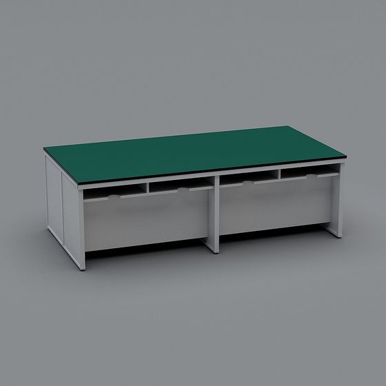 Urban Office Desk 3D model