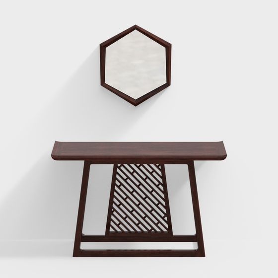 Urban Corner Side Table 3D Model