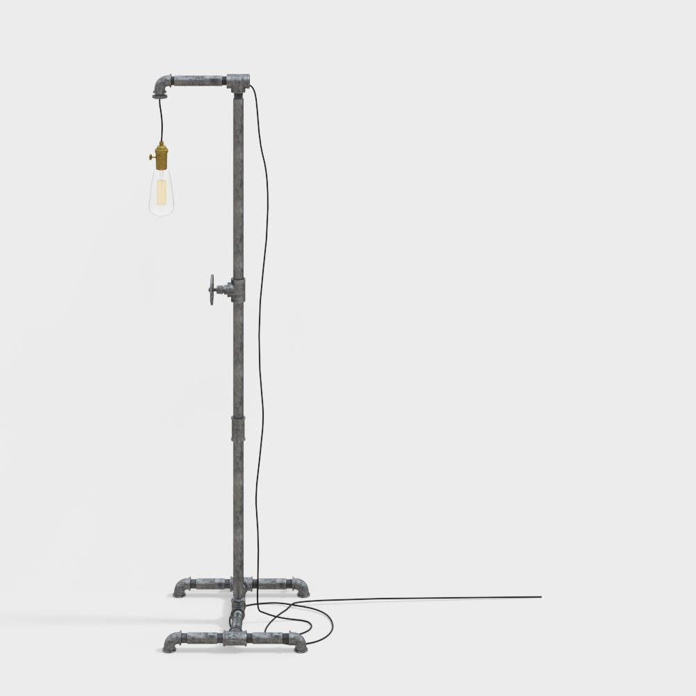 Floor lamp-industrial style-YJ