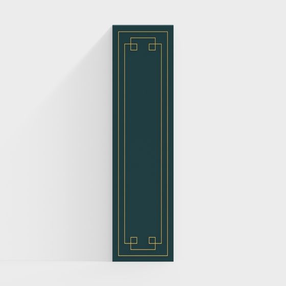 Art Deco Door 3D model