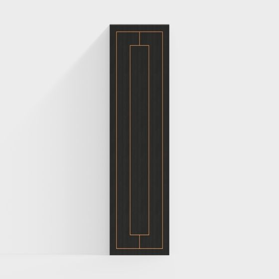 Art Deco Door 3D model for Creative Projects
