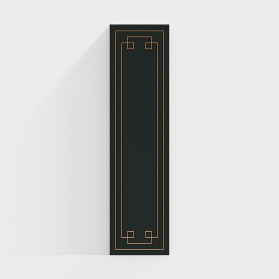 Art Deco Door 3D model