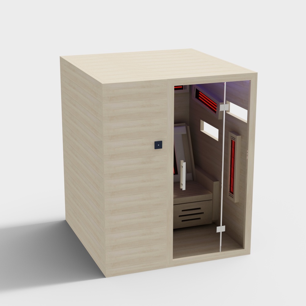 Cozy Infrared Sauna 3D model