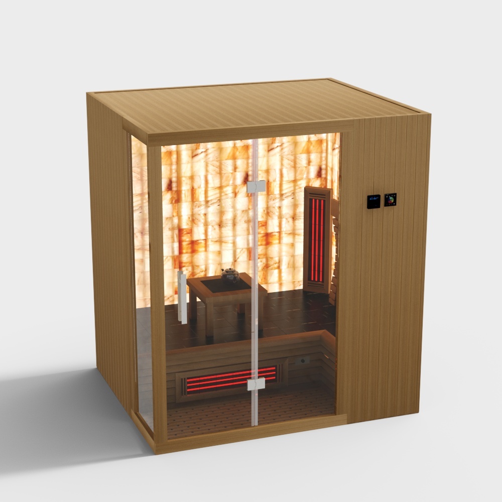 Customized salt crystal room