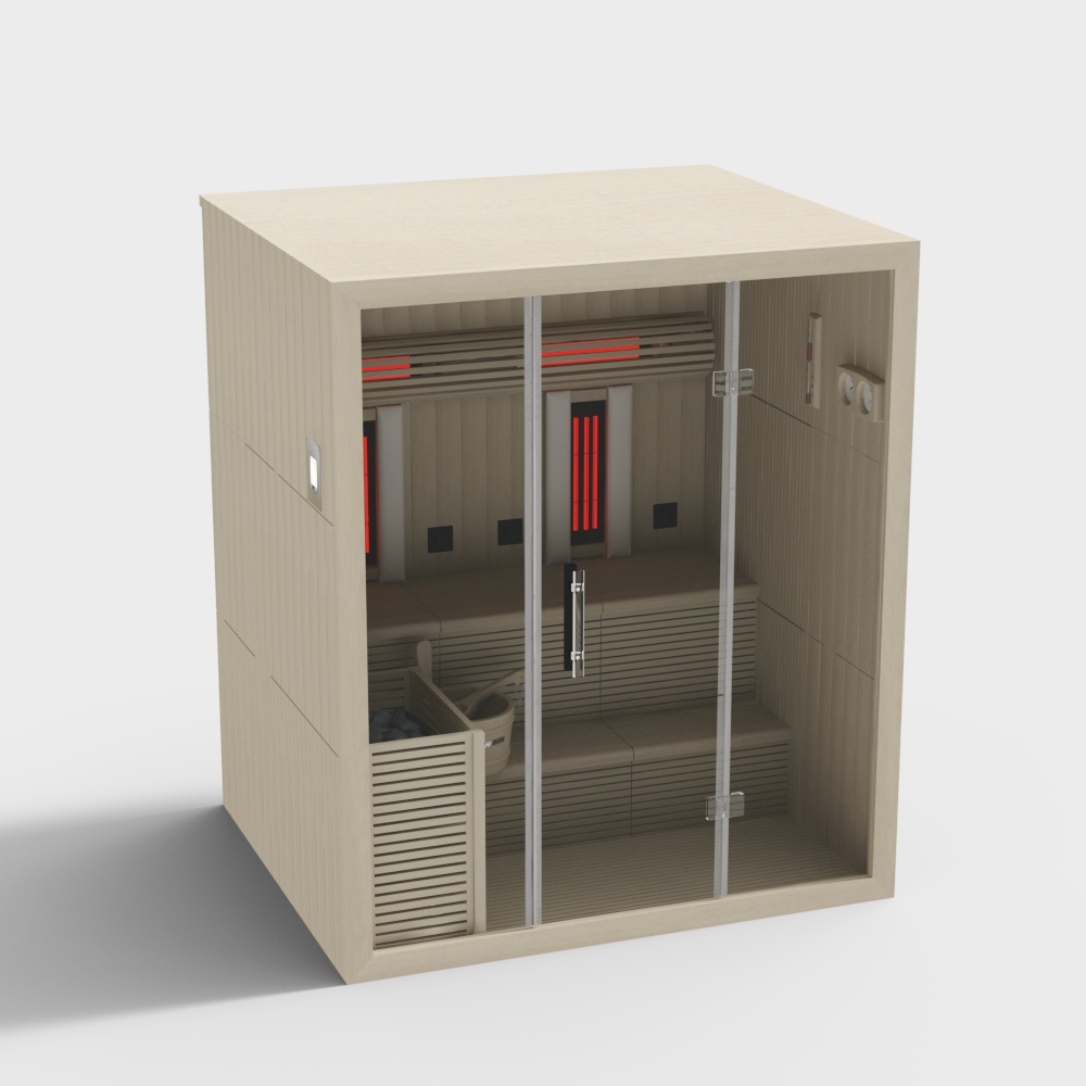 Sauna Room-Jing Series-Double Steam Room