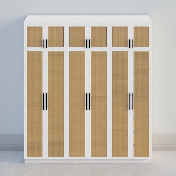 Minimalist Storage Cabinet 3D model