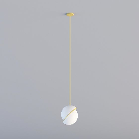 Stylish Hanging Light 3D model