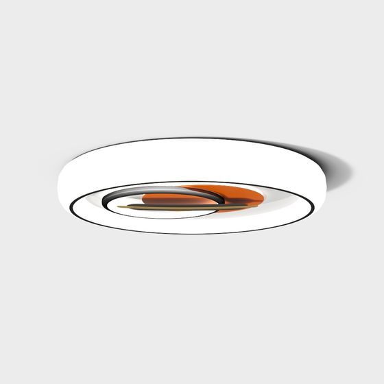 Ring Light and Shadow 3D model