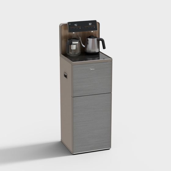 Smart Water Dispenser 3D model for Modern Workspaces