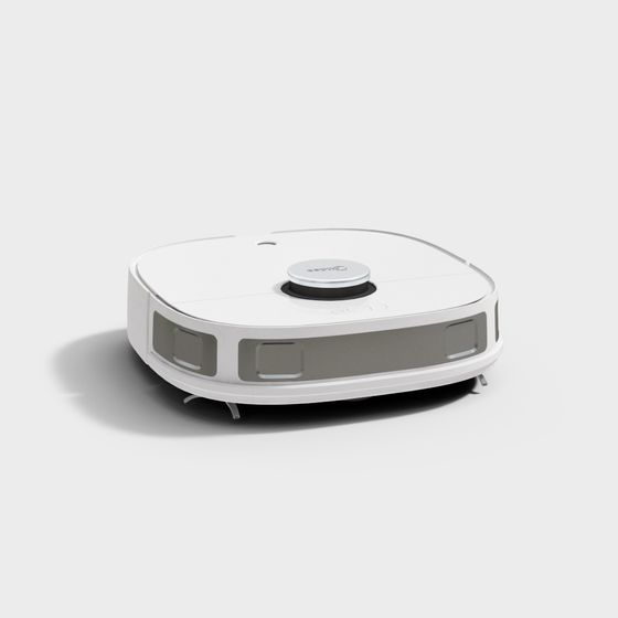 Smart Robotic Vacuum 3D model for Modern Interiors