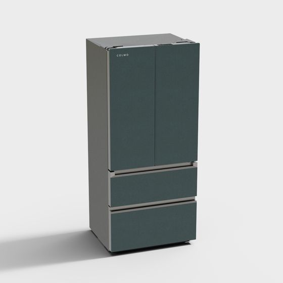 Urban Frost Refrigerator 3D model for Modern Designs