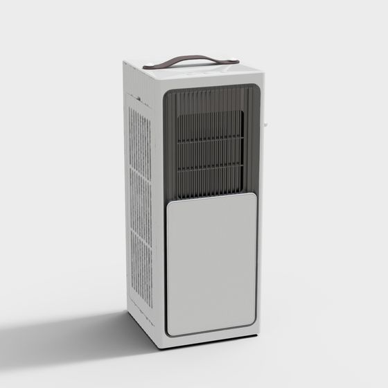 Stylish Air Purifier 3D Model for Modern Spaces