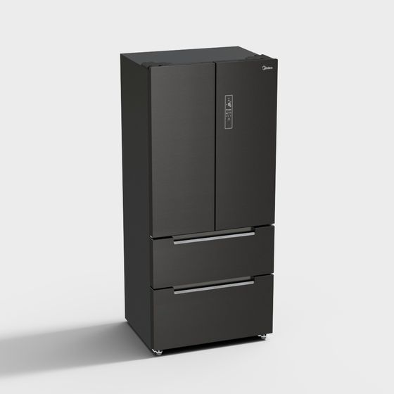 Midea-ตู้เย็น BCD-518WGPM สีเถ้า