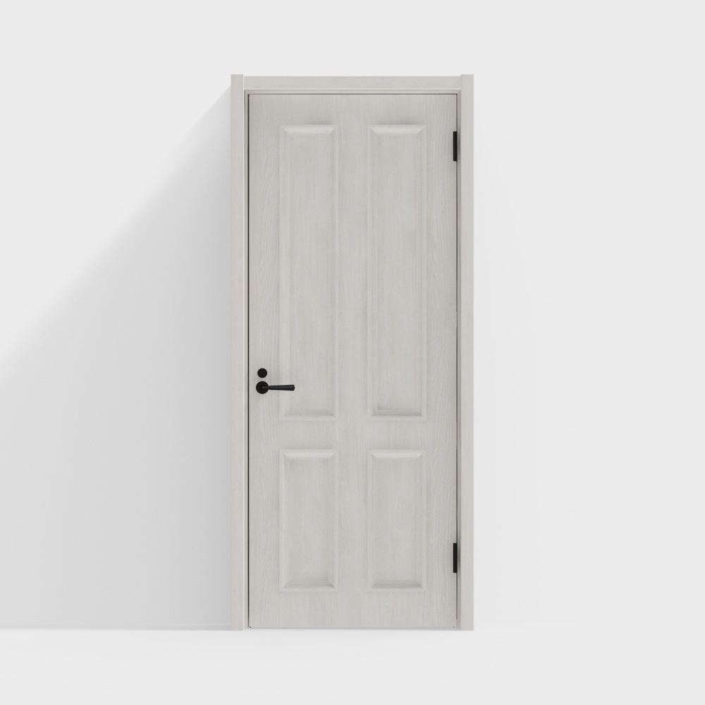 classic white door