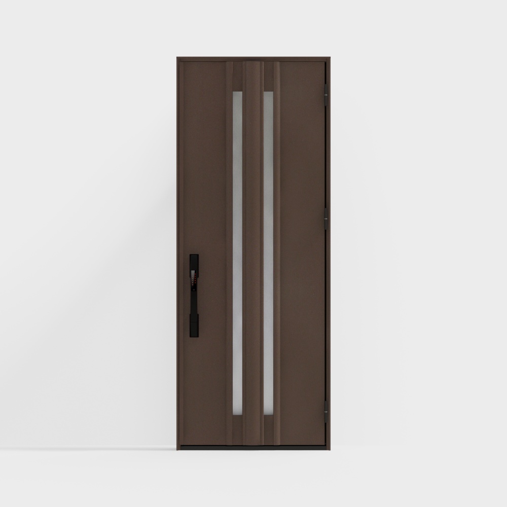 LIXIL 木製ドア - 玄関ドア - G02 片開きドア - G ブラックブラウン (スプレー塗装)