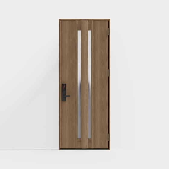 Elegant Minimalist Door 3D model