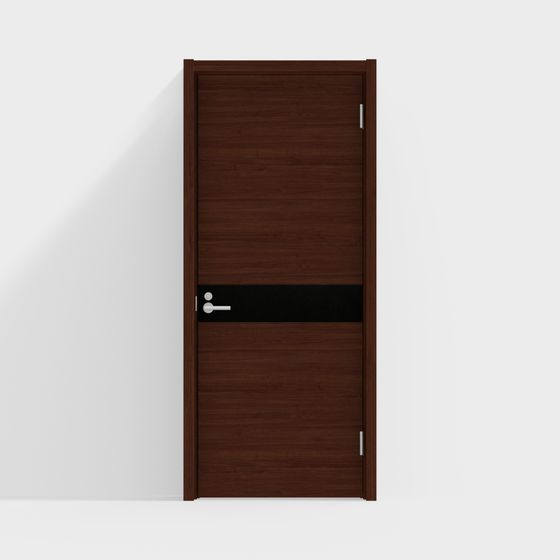 Urban Gate 3D model - Modern Minimalist Interior Door