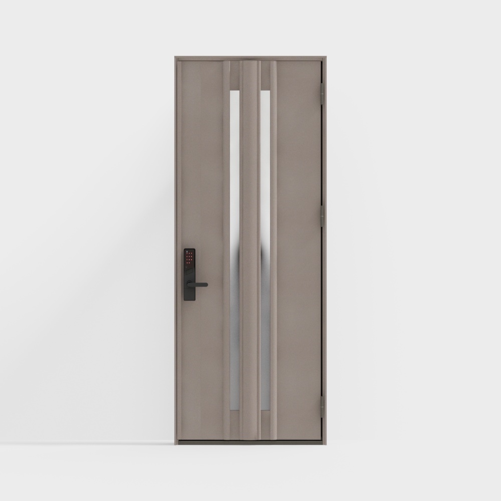 LIXIL Entry Door G02 Single Door G - Black (Spray Paint)