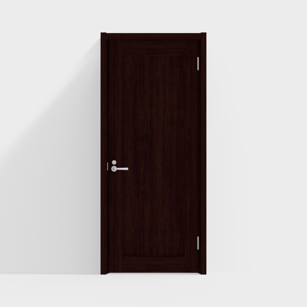 modern wooden door