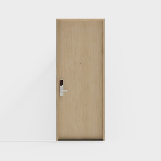 Urban Door 3D model – Modern Minimalist Design