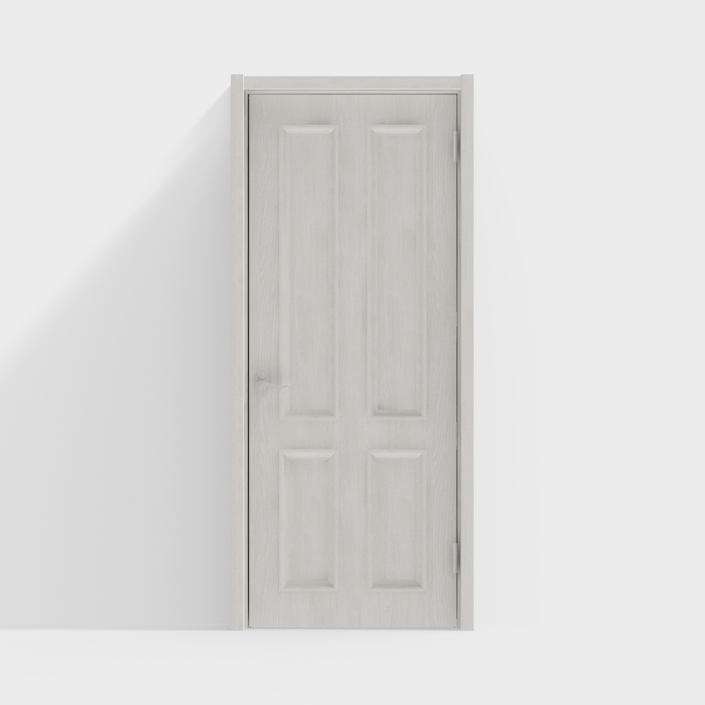 LIXIL wooden door - indoor door - BCT single door - WA ivory white (lock change and page)