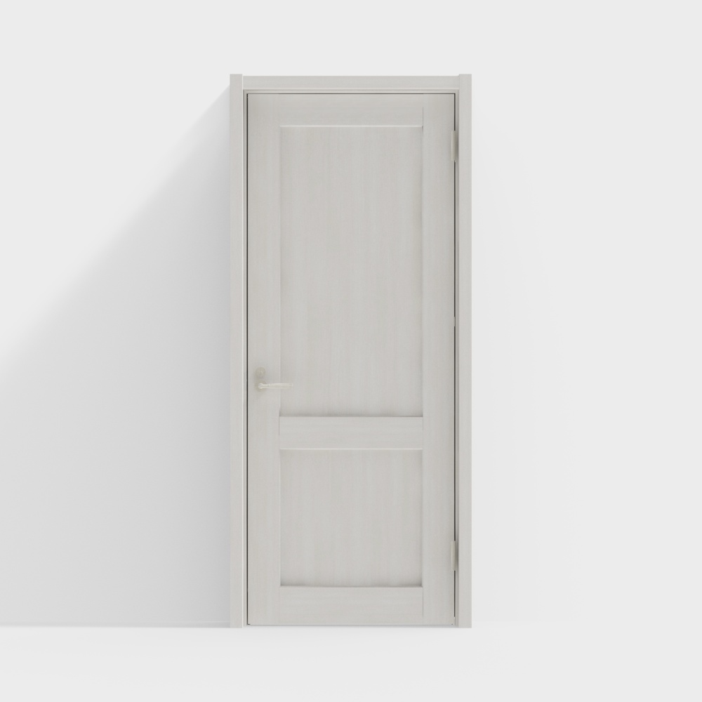 classic white door