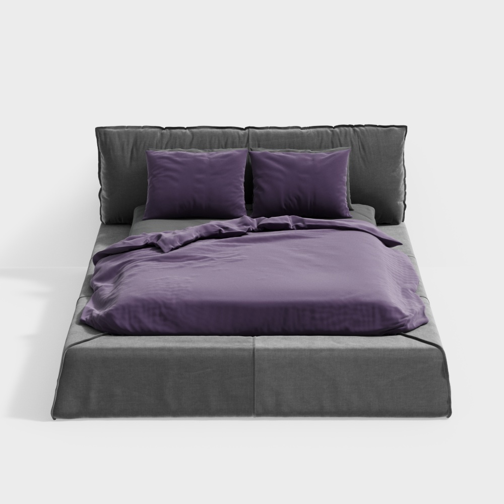 2115 bed #parisan bed Italian Baxter