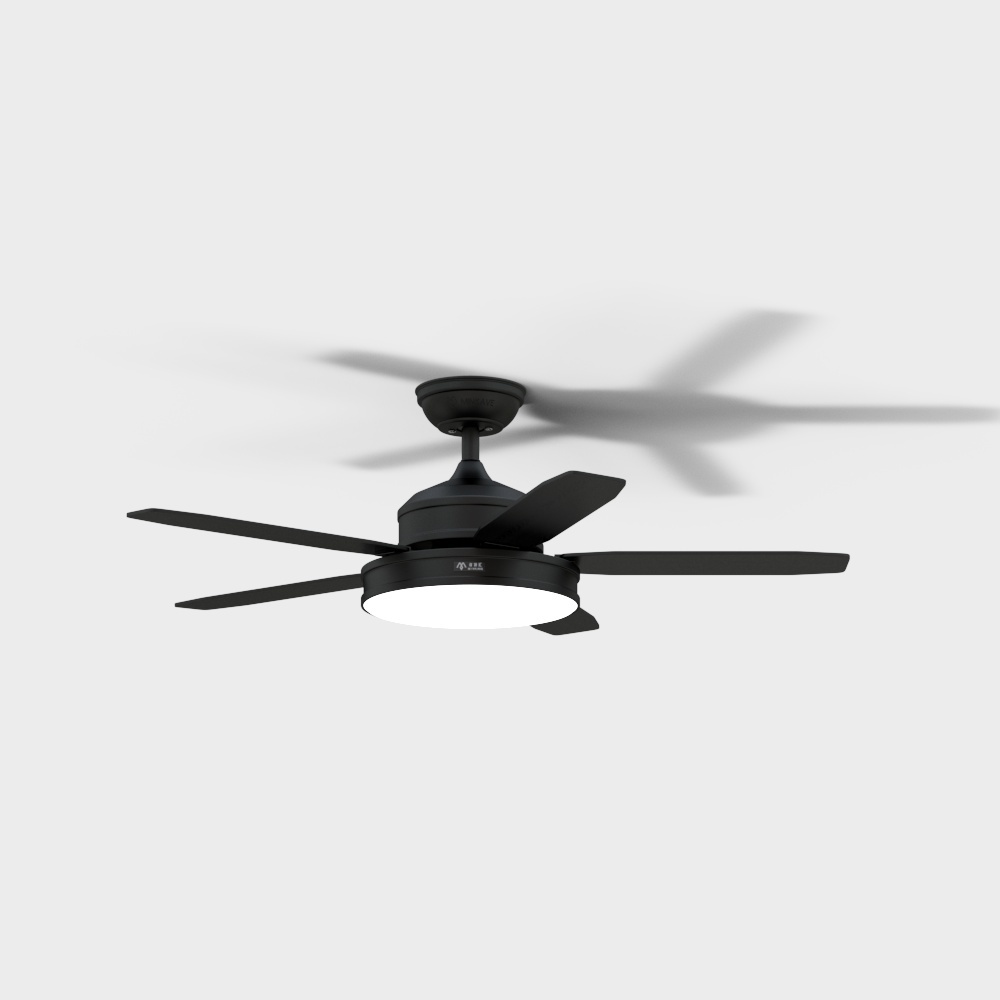 Mingjiahui-Modern Series-Straight Blade Ceiling Fan Light-M52-A100(-1)BM