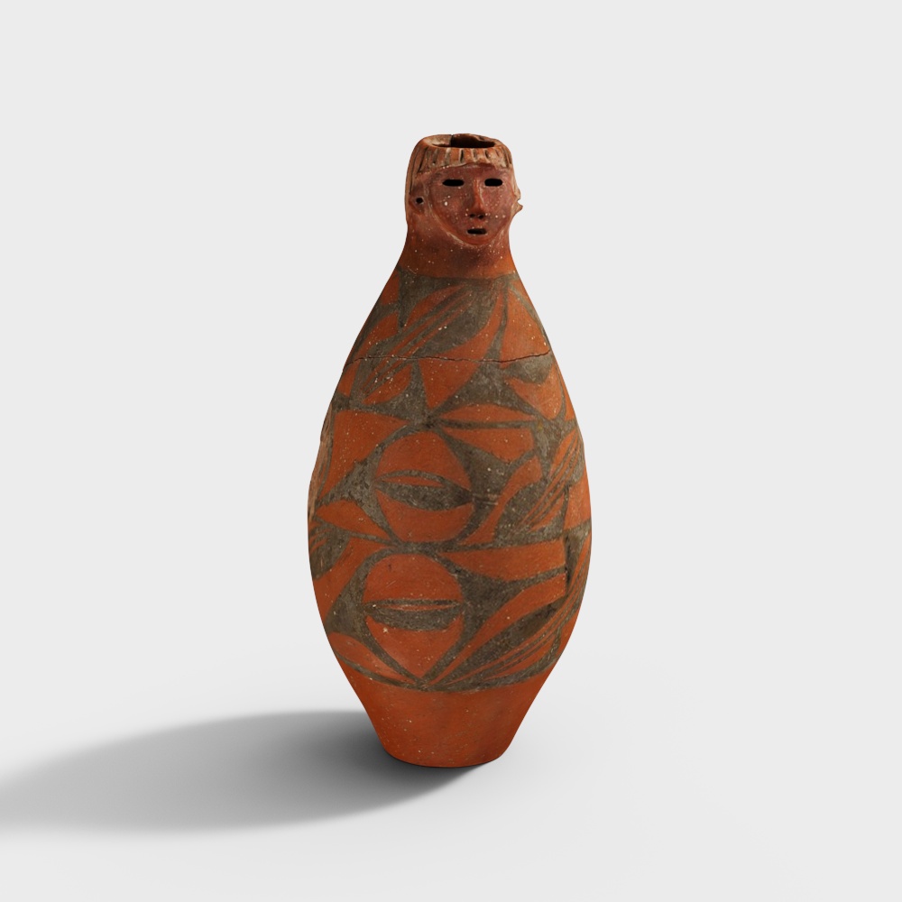 Mystical Guardian of the Clay Pot 3D model