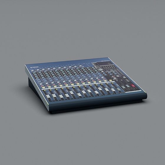 Yamaha MG16/6FX Mixer 3D model