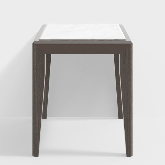Urban Minimalist Side Table 3D model