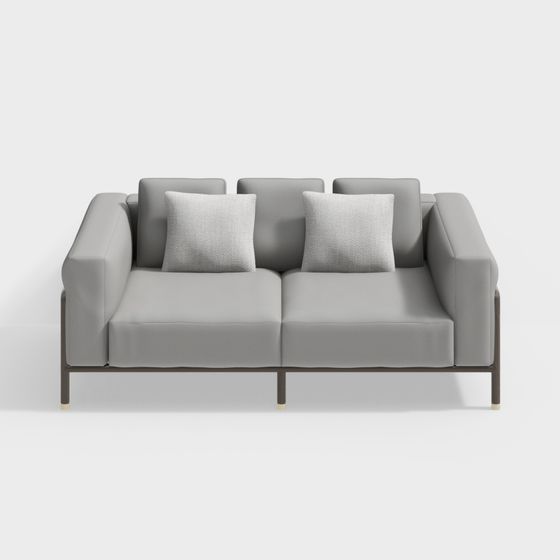 Dấu đỏ - Tối giản phương Đông - Sofa 2 chỗ - S2231