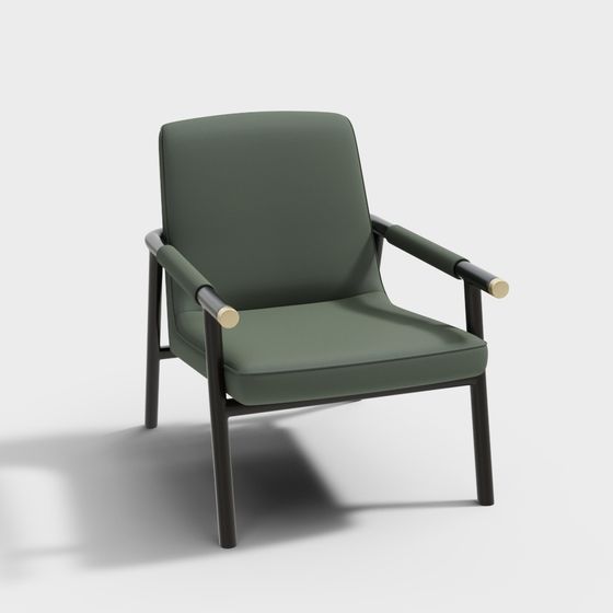 Urban Green Chair 3D model for Modern Interiors