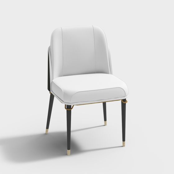 Chic Urban Luxury Chair 3D model