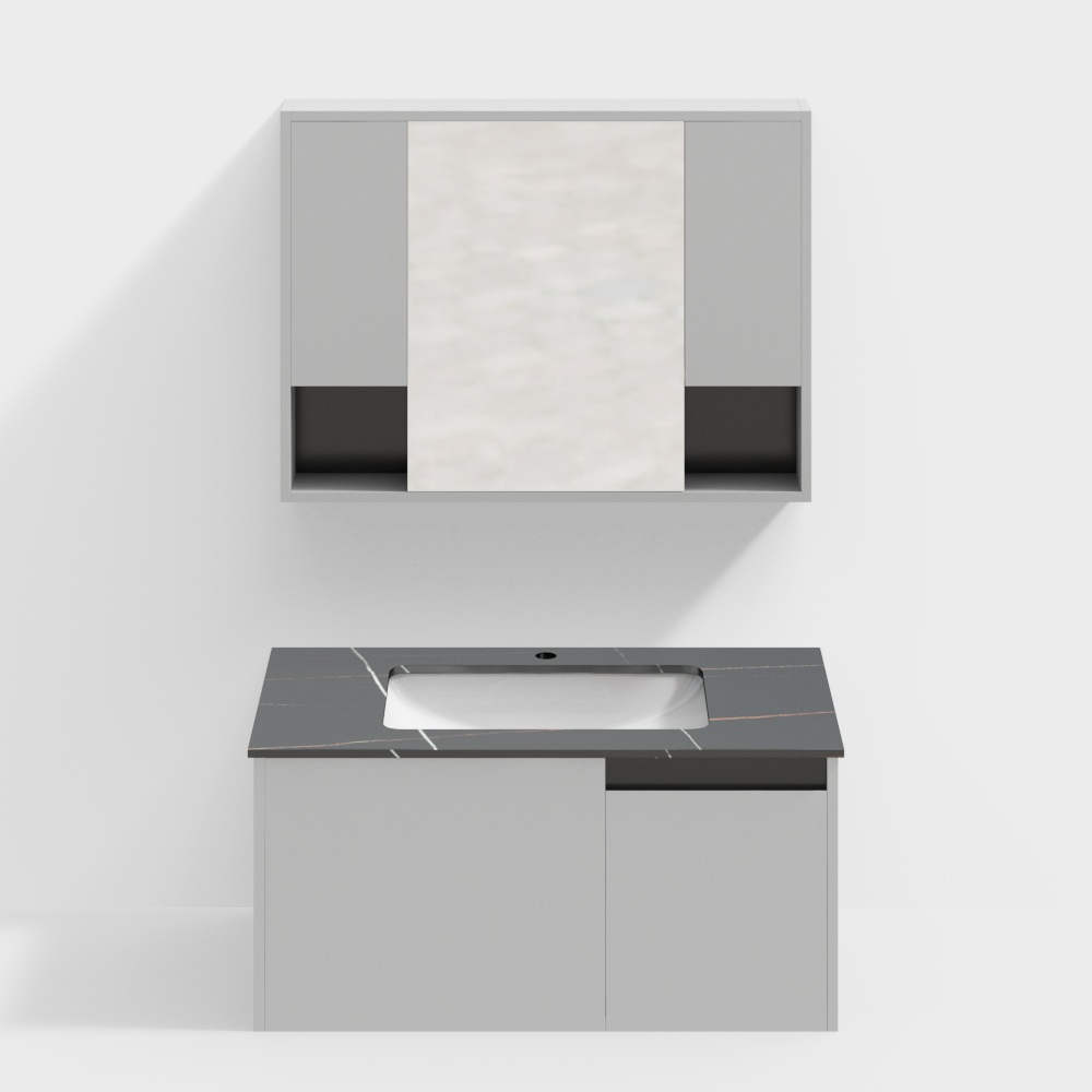 Counter basin cabinet vanity Ceramic wash basin wastafel westafel