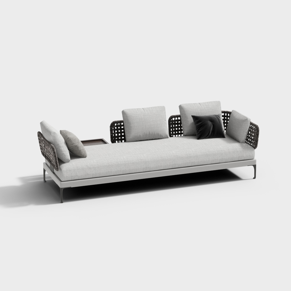 Sofa ngoài trời cho 3 người - wx