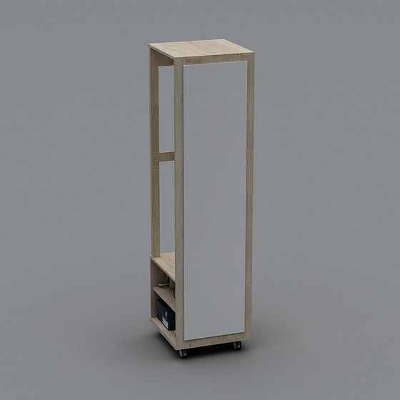 Modern Low-Polygon Display Stand 3D model