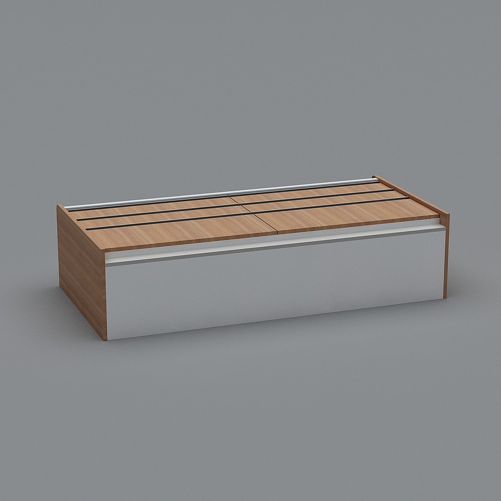 Urban Bench 3D model for Creative Spaces