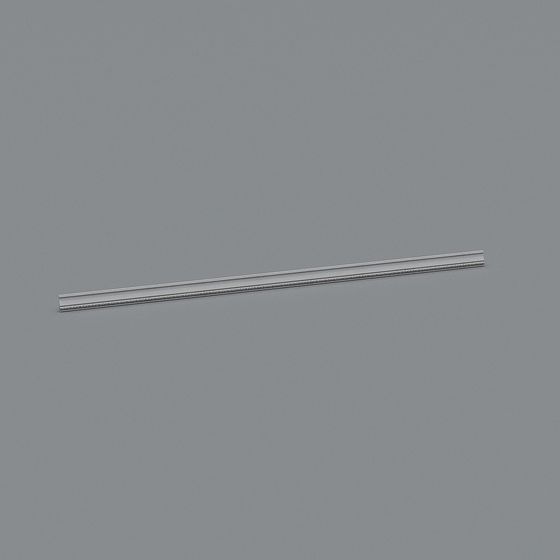 Twisted Cable 3D model - Low Polygon Metal Design