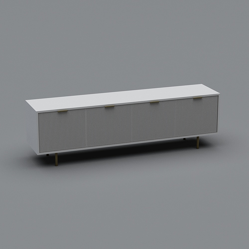 Urban Style TV Cabinet 3D model