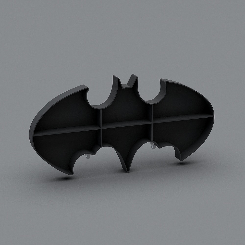 Batman Bookshelf 3D model